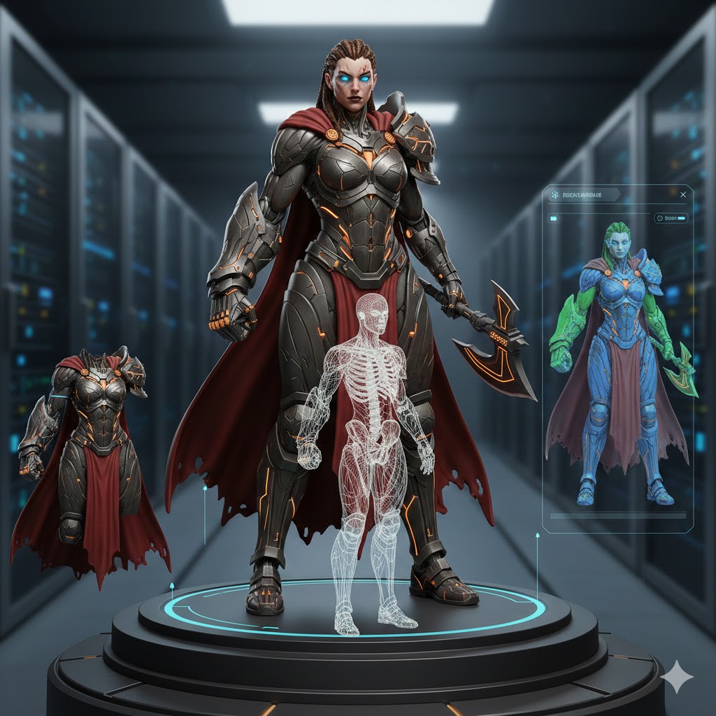 Karaktärsmodellering